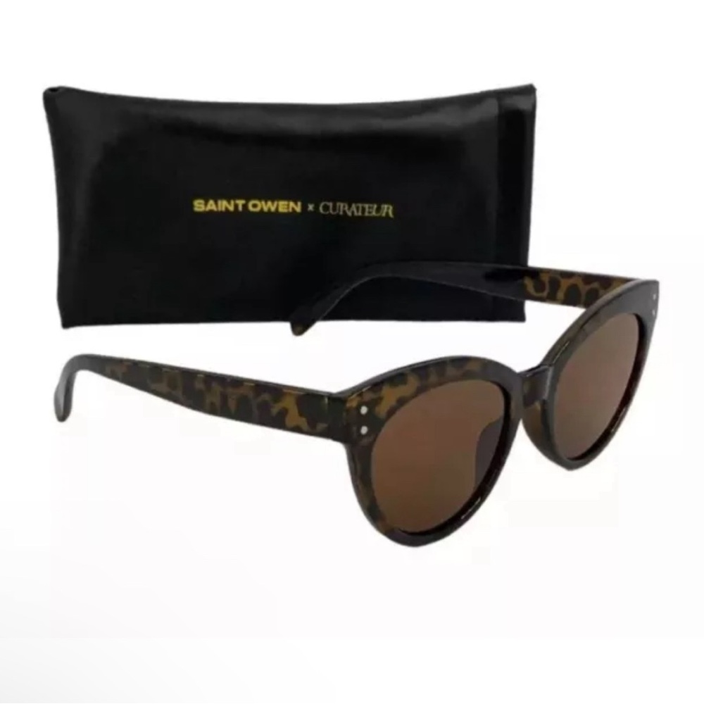 Saint Owen x Curator Wylde Tortoise Shell Sunglasses - Picture 5 of 7